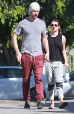 LEA MICHELE and Matthew Paetz Out in Los Angeles