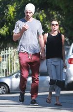 LEA MICHELE and Matthew Paetz Out in Los Angeles