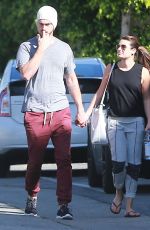 LEA MICHELE and Matthew Paetz Out in Los Angeles