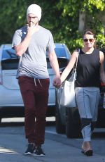 LEA MICHELE and Matthew Paetz Out in Los Angeles