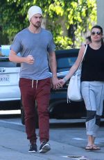 LEA MICHELE and Matthew Paetz Out in Los Angeles