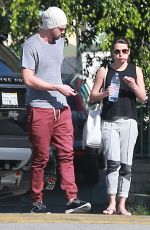 LEA MICHELE and Matthew Paetz Out in Los Angeles