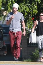 LEA MICHELE and Matthew Paetz Out in Los Angeles