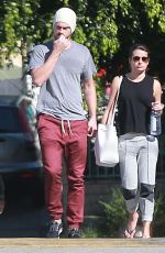 LEA MICHELE and Matthew Paetz Out in Los Angeles