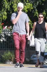 LEA MICHELE and Matthew Paetz Out in Los Angeles