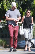 LEA MICHELE and Matthew Paetz Out in Los Angeles