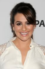 LEA MICHELE at Glee Event for Paleyfest in Hollywood