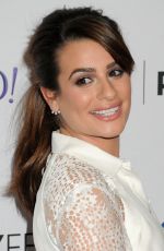 LEA MICHELE at Glee Event for Paleyfest in Hollywood