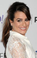 LEA MICHELE at Glee Event for Paleyfest in Hollywood