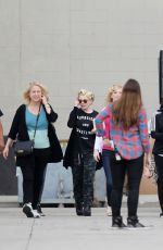 LEA MICHELE on the Set of Scream Queens in New Orleans 2403
