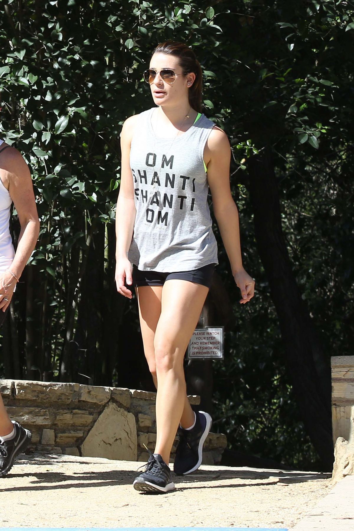 LEA MICHELE Out Hiking in Los Angeles 0703 LEA MICHELE Out Hiking in Los Angeles 0703