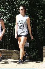 LEA MICHELE Out Hiking in Los Angeles 0703