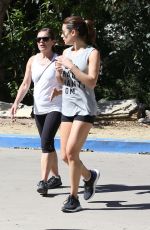 LEA MICHELE Out Hiking in Los Angeles 0703