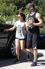 LEA MICHELE Out Hiking in Los Angeles 0703