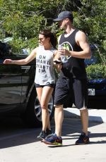 LEA MICHELE Out Hiking in Los Angeles 0703