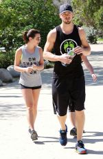 LEA MICHELE Out Hiking in Los Angeles 0703