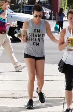 LEA MICHELE Out Hiking in Los Angeles 0703