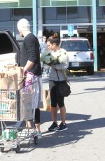 LEA MICHELE Out shopping at Whole Foods in Los Angeles 0203