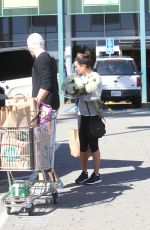 LEA MICHELE Out shopping at Whole Foods in Los Angeles 0203