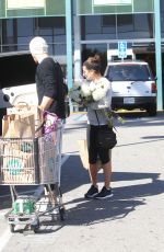 LEA MICHELE Out shopping at Whole Foods in Los Angeles 0203
