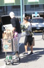 LEA MICHELE Out shopping at Whole Foods in Los Angeles 0203
