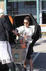 LEA MICHELE Out shopping at Whole Foods in Los Angeles 0203