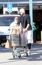 LEA MICHELE Out shopping at Whole Foods in Los Angeles 0203