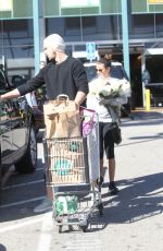 LEA MICHELE Out shopping at Whole Foods in Los Angeles 0203