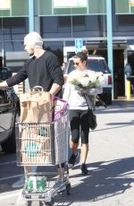 LEA MICHELE Out shopping at Whole Foods in Los Angeles 0203