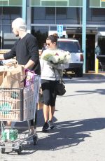 LEA MICHELE Out shopping at Whole Foods in Los Angeles 0203