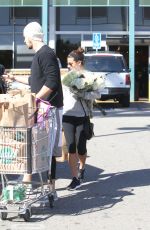 LEA MICHELE Out shopping at Whole Foods in Los Angeles 0203