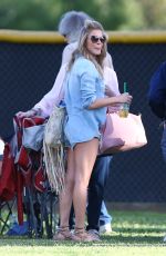 LEANN RIMES in Daisy Duke Out and About in Los Angeles