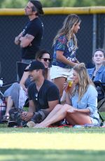 LEANN RIMES in Daisy Duke Out and About in Los Angeles