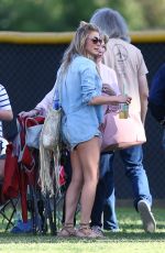 LEANN RIMES in Daisy Duke Out and About in Los Angeles
