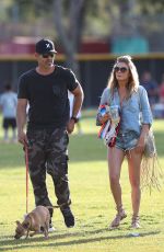 LEANN RIMES in Daisy Duke Out and About in Los Angeles