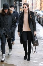 LILY ALDRIDGE Out and About in New York 0203