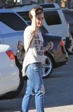 LILY COLLIN Out for a Lunch in Los Angeles 1303