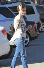 LILY COLLIN Out for a Lunch in Los Angeles 1303