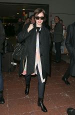 LILY COLLINS at Charles De Gaulle Airport in Paris 0503