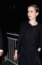 LILY COLLINS Leaves Karl Lagerfeld