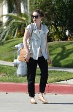 LILY COLLINS Out and About in Beverly Hills 0903