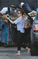 LILY COLLINS Out and About in Beverly Hills 2003