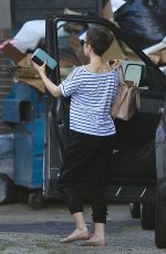 LILY COLLINS Out and About in Beverly Hills 2003