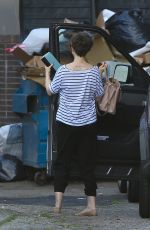 LILY COLLINS Out and About in Beverly Hills 2003