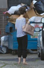 LILY COLLINS Out and About in Beverly Hills 2003