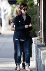 LILY COLLINS Out and About in Beverly Hills 2403