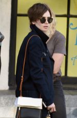 LILY COLLINS Out and About in Beverly Hills 2403