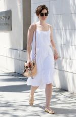 LILY COLLINS Out and About in Beverly Hills 2503
