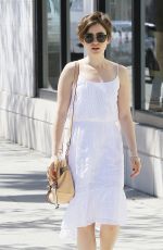 LILY COLLINS Out and About in Beverly Hills 2503