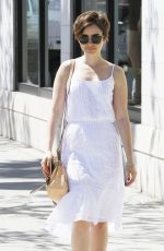 LILY COLLINS Out and About in Beverly Hills 2503